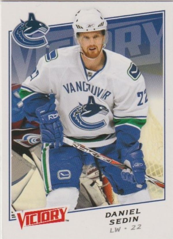 NHL 2008-09 Upper Deck Victory - No 8 - Daniel Sedin