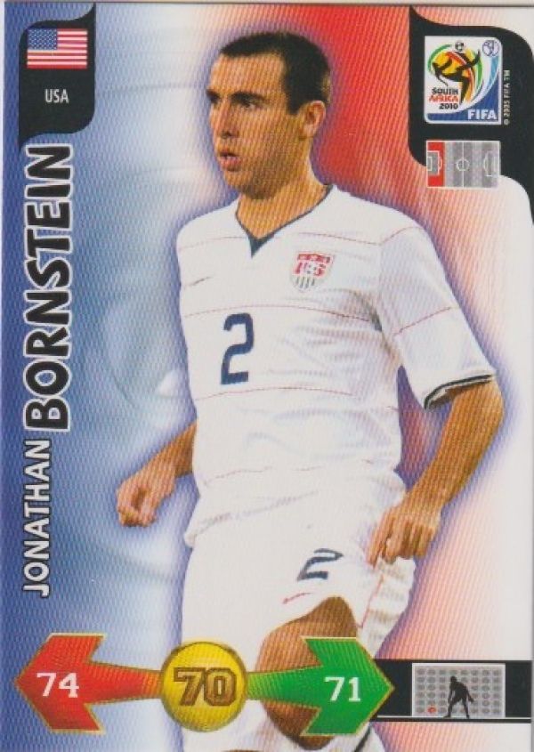 Soccer 2010 Panini Adrenalyn XL FIFA World Cup South Africa - No 341 - Jonathan Bornstein