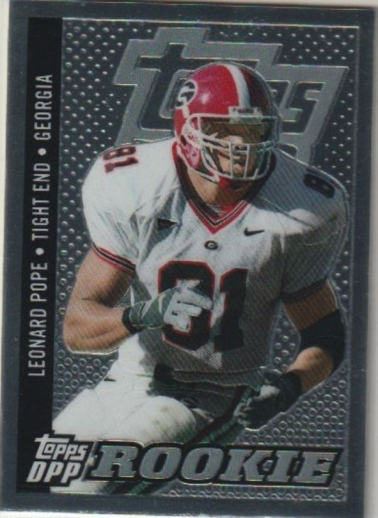 NFL 2006 Topps Draft Picks and Prospects Chrome Black - No 148 - Leonard Pope