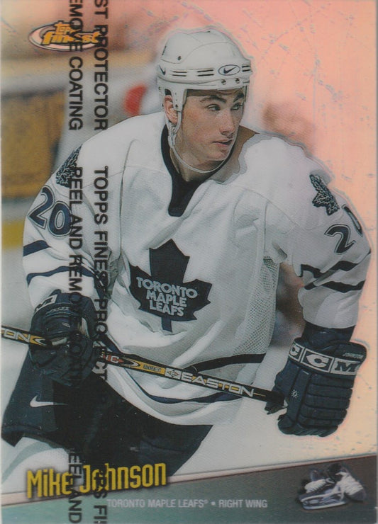 NHL 1998-99 Finest Refractors - No 37 - Mike Johnson