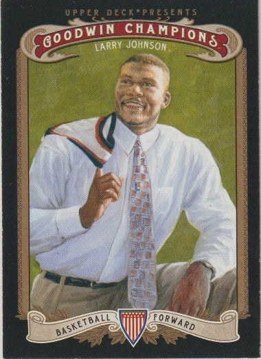 NBA 2012 Upper Deck Goodwin Champions - No 126 - Larry Johnson