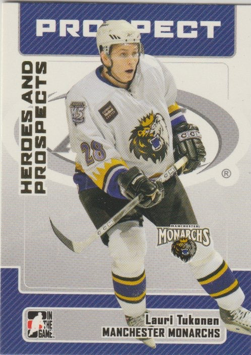 NHL 2006-07 ITG Heroes and Prospects - No 47 - Lauri Tukonen