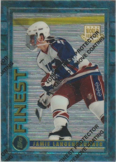 NHL 1994 / 95 Finest - No 120 - Jamie Langenbrunner