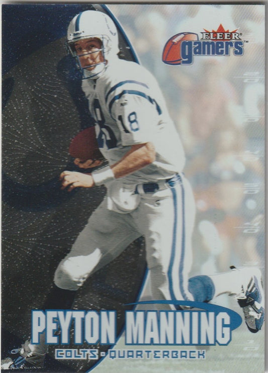 NFL 2000 Fleer Gamers - No 18 - Peyton Manning