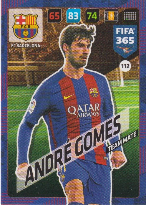 Fussball 2018 Panini FIFA 365 Adrenalyn XL - No 112 - André Gomes
