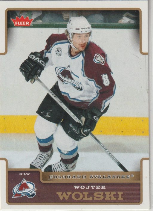 NHL 2006-07 Fleer - No 50 - Wojetk Wolski