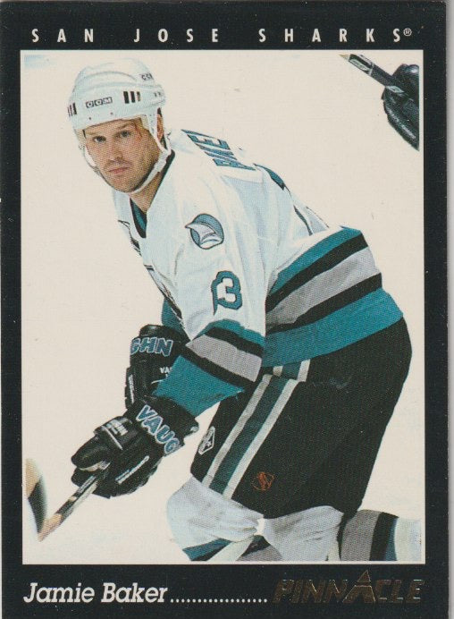 NHL 1993 / 94 Pinnacle - No 378 - Jamie Baker