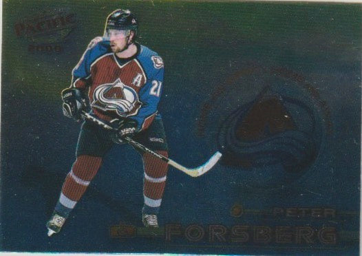 NHL 1999-00 Pacific Home and Away - No 4 - Peter Forsberg