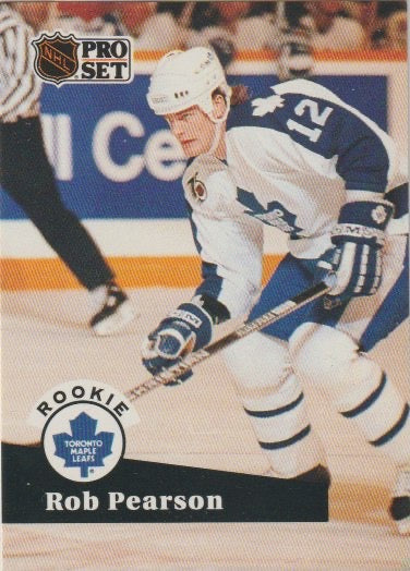 NHL 1991-92 ProSet - No 562 - Rob Pearson