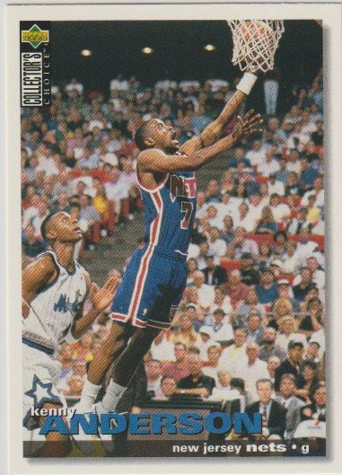 NBA 1995-96 Collector's Choice International German I - No 101 - Kenny Anderson