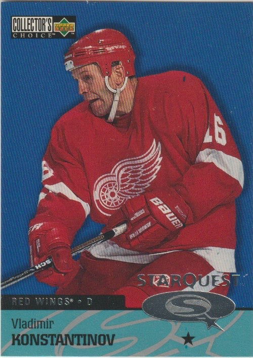 NHL 1997/98 Collector's Choice Star Quest - No SQ33 - Vladimir Konstantinov