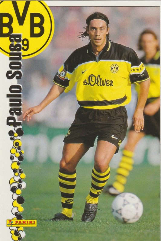Fussball - Panini - Jumbokarte - Paulo Sousa