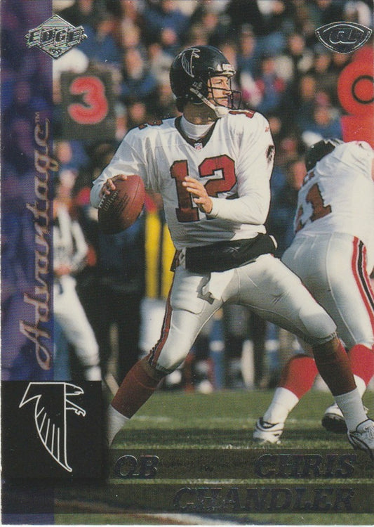 NFL 1999 Collector's Edge Advantage - No 7 - Chris Chandler