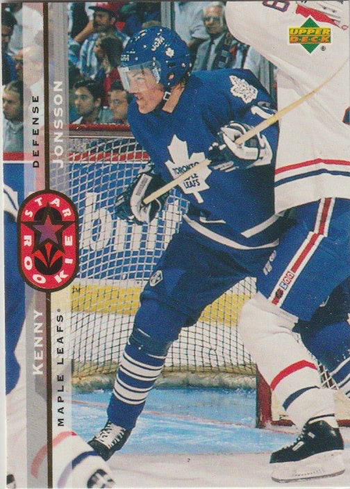 NHL 1994 / 95 Upper Deck - No 238 - Kenny Jonsson