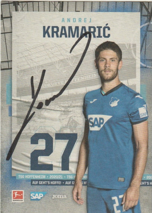 Fussball - Autogramm - Andrej Kramaric