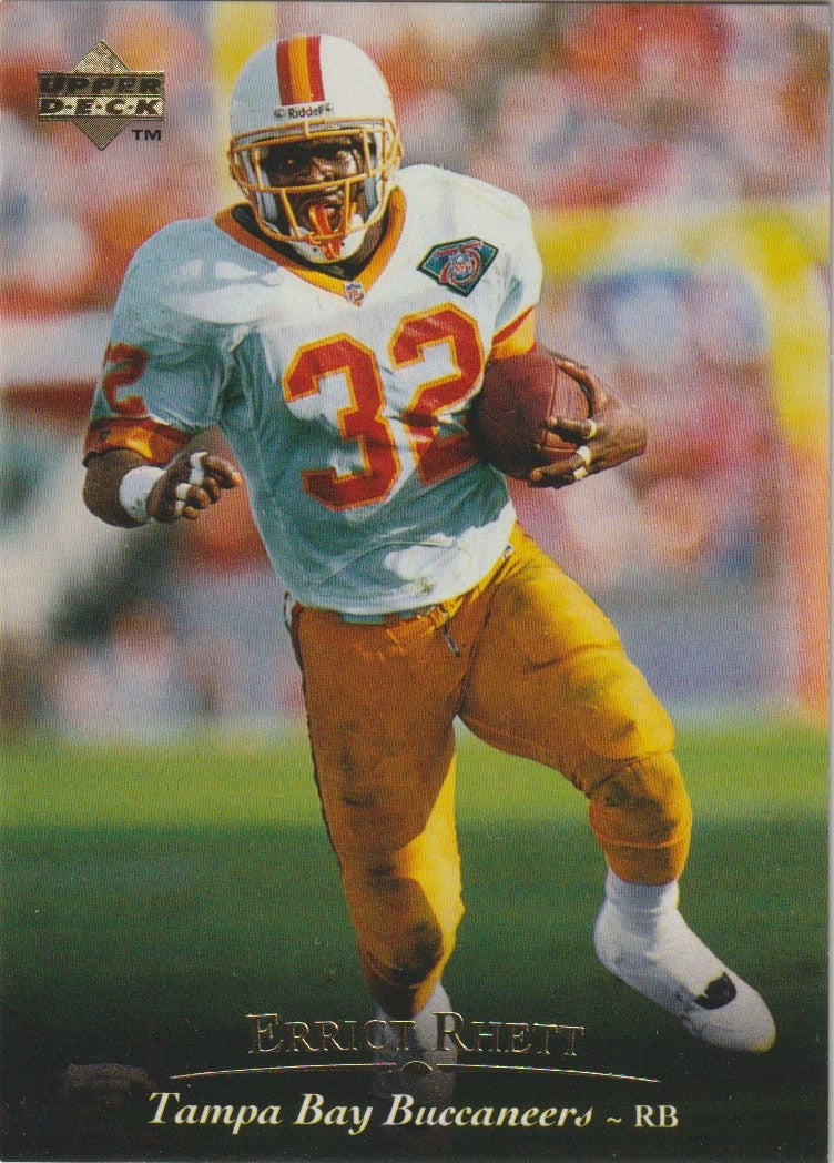 NFL 1995 Upper Deck - No 124 - Errict Rhett
