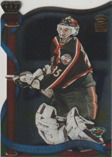 NHL 2001-02 Crown Royale - No 73 - Manny Fernandez