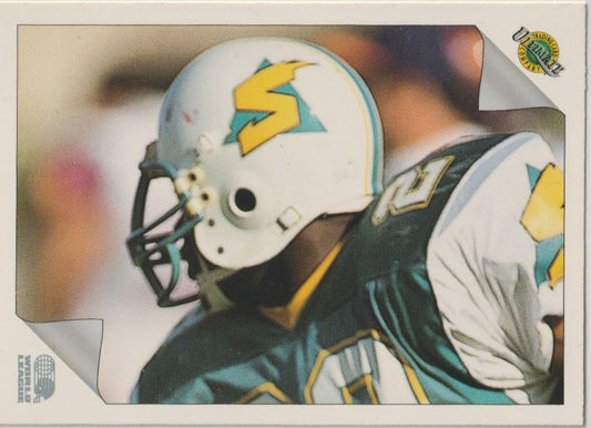 NFL 1992 Ultimate WLAF - No 131 - Sacramento Surge