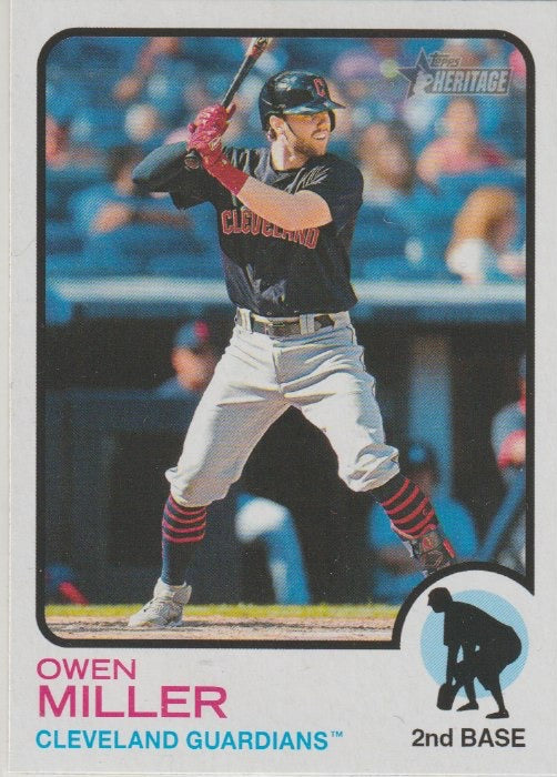 MLB 2022 Topps Heritage - No 598 - Owen Robert Miller