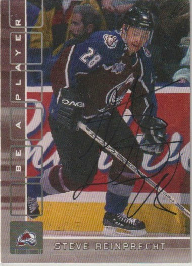 NHL 2001-02 BAP Memorabilia - No 174 - Steve Reinprecht