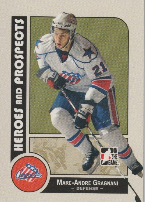 NHL 2008-09 ITG Heroes and Prospects - No 31 - Marc-Andre Gragnani