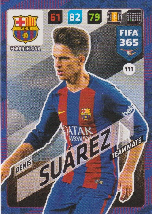Fussball 2018 Panini FIFA 365 Adrenalyn XL - No 111 - Denis Suarez