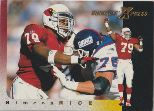 NFL 1997 Pinnacle X-Press - No 98 - Simeon Rice