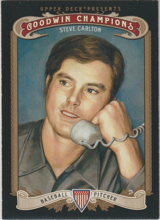 MLB 2012 Upper Deck Goodwin Champions - No 113 - Steve Carlton