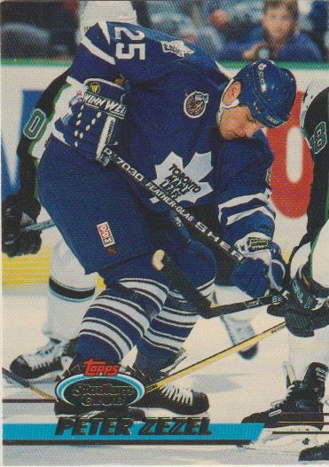 NHL 1993 / 94 Stadium Club - No 116 - Peter Zezel