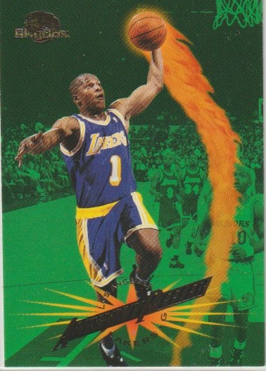 NBA 1995-96 SkyBox Premium - No 62 - Anthony Peeler