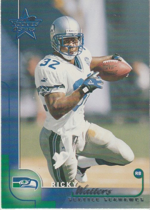 NFL 2000 Leaf Rookies and Stars - No 80 - Ricky Watters