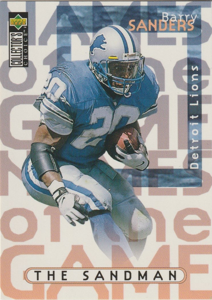 NFL 1997 Collector's Choice - No 67 - Barry Sanders