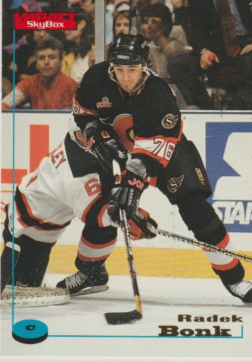 NHL 1996 / 97 Fleer SkyBox Impact - No 87 - Radek Bonk