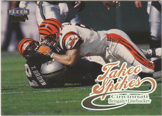NFL 1999 Ultra - No 39 - Takeo Spikes