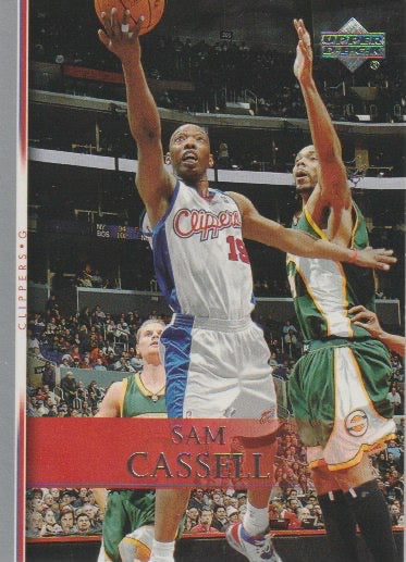 NBA 2007 / 08 Upper Deck - No 35 - Sam Cassell