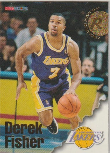 NBA 1996-97 Hoops - No 287 - Derek Fisher