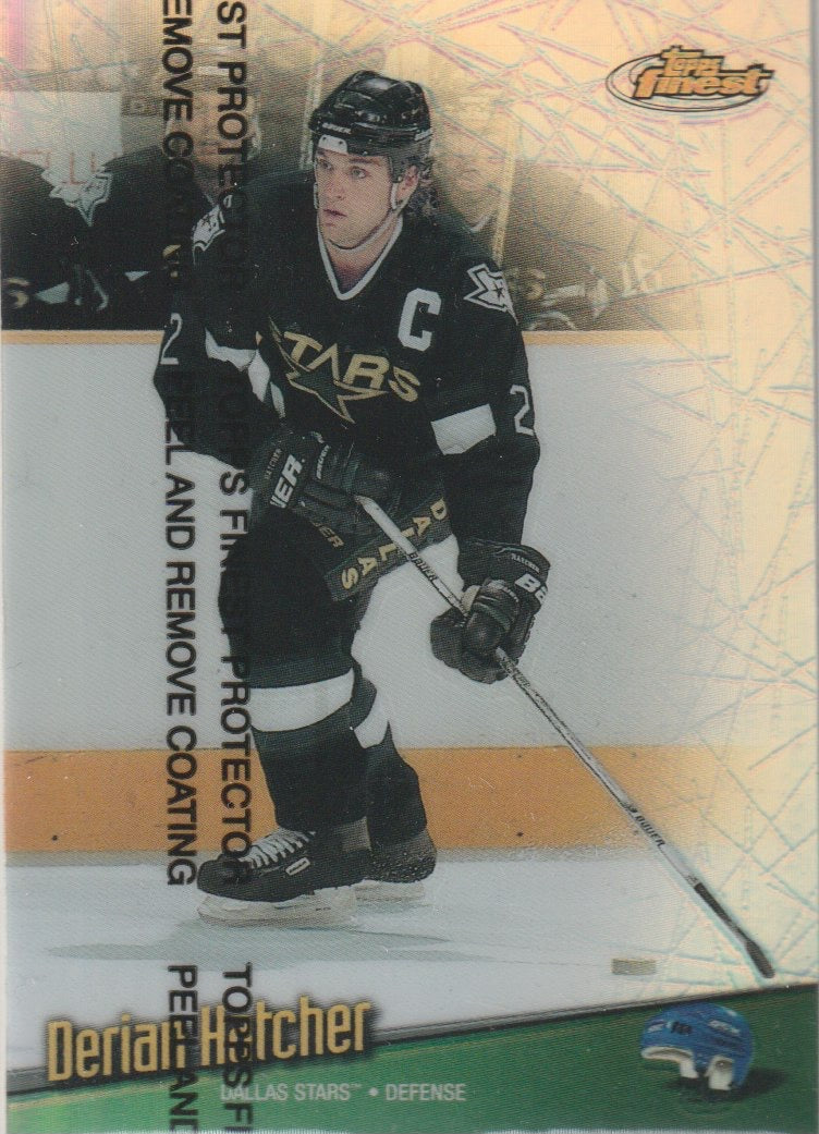 NHL 1998-99 Finest Refractors - No 39 - Derian Hatcher