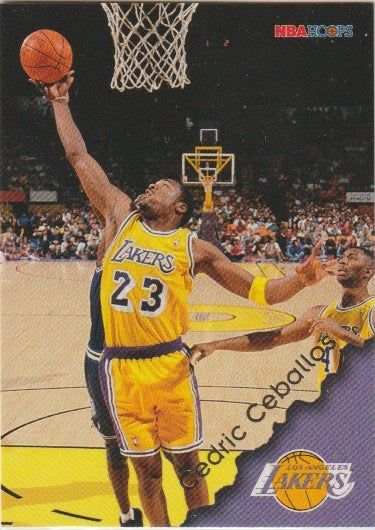NBA 1996-97 Hoops - No 77 - Cedric Ceballos
