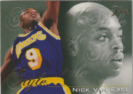 NBA 1995-96 Flair - No 247 - Nick van Exel