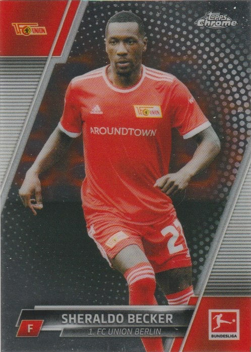 Soccer 2021-22 Topps Chrome Bundesliga - No. 15 - Sheraldo Becker