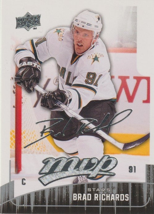 NHL 2009-10 Upper Deck MVP - No 201 - Brad Richards