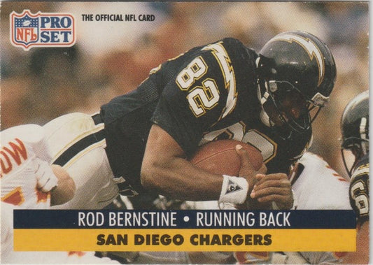 NFL 1991 ProSet - No 640 - Rod Bernstine