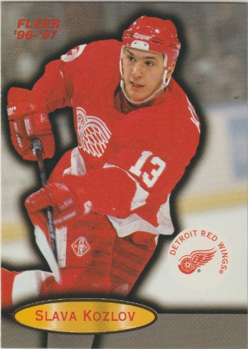 NHL 1996 / 97 Fleer - No 32 - Slava Kozlov