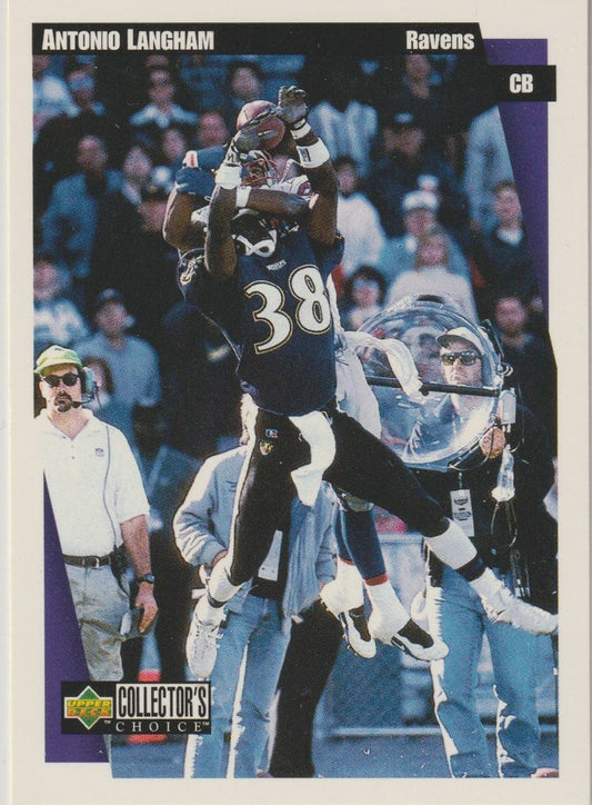 NFL 1997 Collector's Choice - No 265 - Antonio Langhma