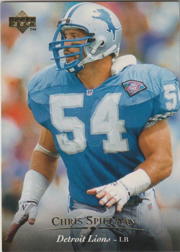 NFL 1995 Upper Deck - No 122 - Chris Spielman