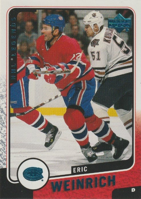 NHL 2000-01 Upper Deck Legends - No 70 - Eric Weinrich