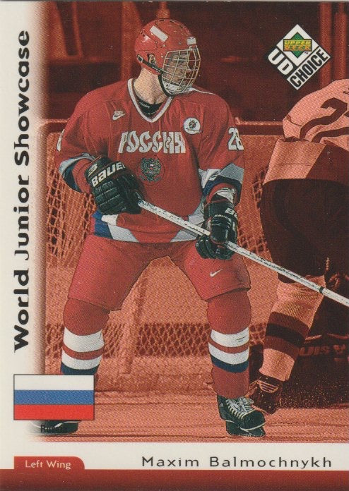 NHL 1998-99 UD Choice - No 283 - Maxim Balmochnykh