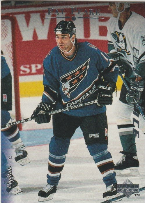 NHL 1995-96 Upper Deck Electric Ice - No 163 - Pat Peake