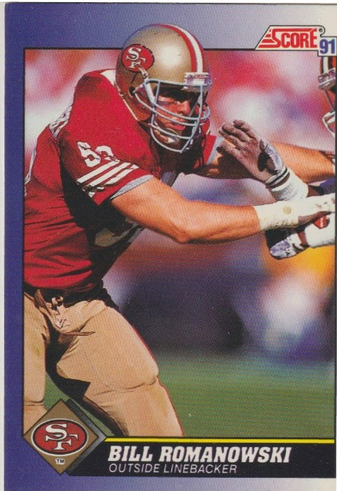NFL 1991 Score - No 36 - Bill Romanowski
