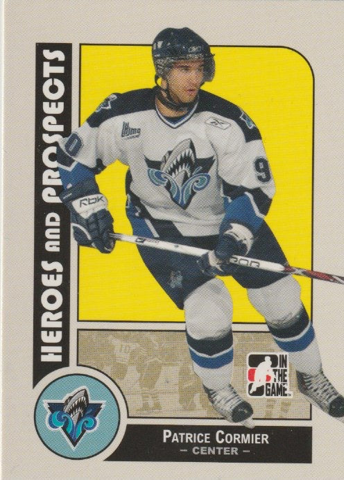 NHL 2008-09 ITG Heroes and Prospects - No 98 - Patrice Cormier